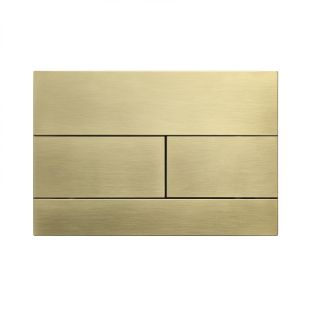 Кнопка смыва для инсталляции механическая Wonzon & Woghand WW-IB235-BG брашированное золото